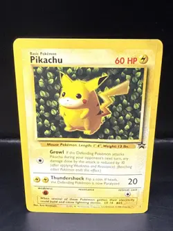 Pokemon TCG Pikachu Wizards Black Star Promos Rare Pokemon BL - Image 2
