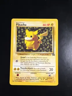 Pokemon TCG Pikachu Wizards Black Star Promos Regular Rare - Image 1