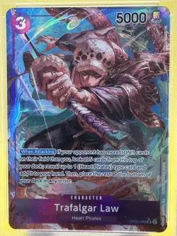 Trafalgar Law OP05-069 Alternate Art PSA 10 GEM MT – One Piece Card Game - Image 2