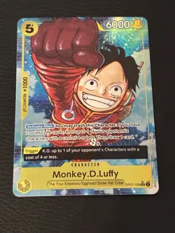 One Piece Card Game Monkey D. Luffy OP07-109 Parallel 500 Years in the Future - Image 1