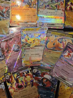 Mega Dream Ex RR Bundle Including Pikachu Mewtwo And Dragonite 25 Cards No Dups - Image 1
