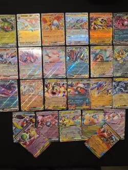 Mega Dream Ex RR Bundle Including Pikachu Mewtwo And Dragonite 25 Cards No Dups - Image 2