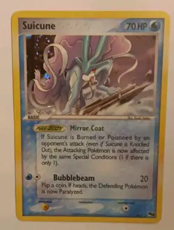 💎 SUICUNE 4/17 POP 2 Series Holo✨ Rare Vintage Pokemon Card NM💎 psa cgc bgs - Image 1