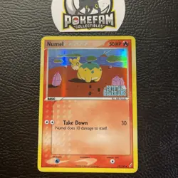 Numel - 59/100 - Pokemon Crystal Guardians Reverse Holo Card MP - Image 1