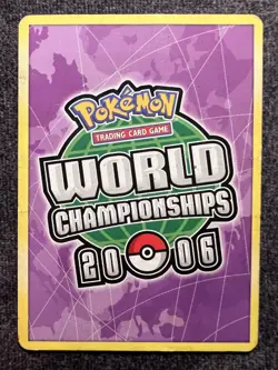 Blastoise ex 104/112 Ultra Rare Non-Holo World Championships Pokemon Card MP - Image 2