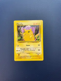 Pikachu 58/102 | 1999 | Base Set | Pokemon TCG Card | LP - Image 1