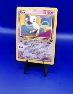 Mew 8 Black Star Movie Promo Stamped Non Holo WOTC TCG 1999 Pokemon Card - Image 3