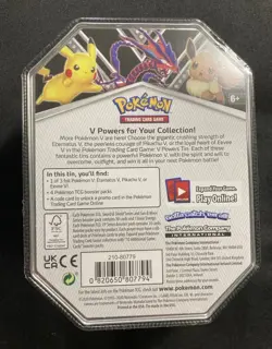 Pokemon SHSW V Powers Eevee Tin Factory Sealed - Image 2