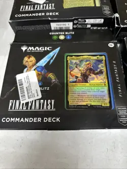 MTG FINAL FANTASY Sealed Commander Deck Bundle(Set of All 4 Decks) NEW - Image 2