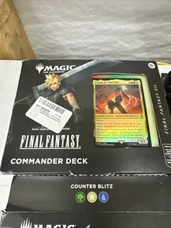 MTG FINAL FANTASY Sealed Commander Deck Bundle(Set of All 4 Decks) NEW - Image 3