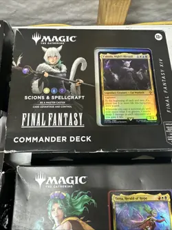 MTG FINAL FANTASY Sealed Commander Deck Bundle(Set of All 4 Decks) NEW - Image 5