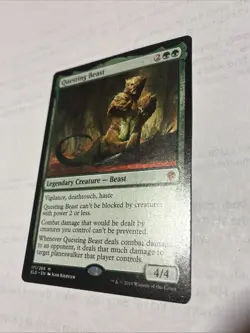 Questing Beast Magic the Gathering Throne of Eldraine Near Mint Condition X1 - Image 2