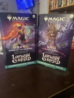 Lorwyn Eclipsed - Blight Curse - Dance of the Elements Commander Deck Set Magic - Image 1