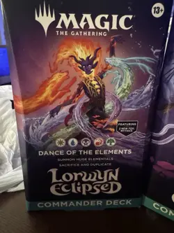 Lorwyn Eclipsed - Blight Curse - Dance of the Elements Commander Deck Set Magic - Image 2