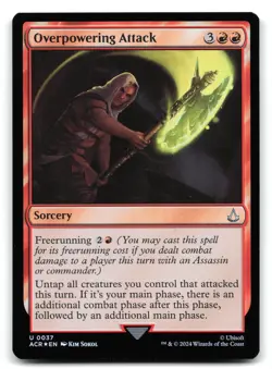 Overpowering Attack (Foil) #37 Assassin's Creed - Image 1