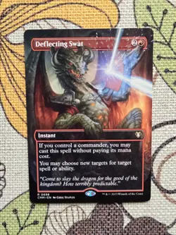 Deflecting Swat (Borderless) MTG Regular Rare Commander Masters CMM - Image 1