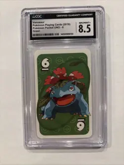 Venusaur Pokemon Pocket Uno Card CGC 8.5 - Image 1