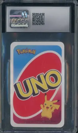 2019 Pokemon Playing Cards Pocket Uno #6 Venusaur Blue CGC 10 GEM MINT - Image 2