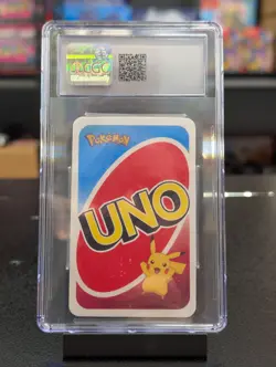 2019 Draw 4 Eevolutions - Pokemon Playing Cards - Pocket UNO +4 - CGC MINT 9! - Image 2