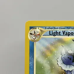 Light Vaporeon 52/105 Uncommon Neo Destiny Unlimited Pokemon TCG LP - Image 2