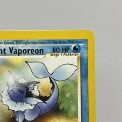 Light Vaporeon 52/105 Uncommon Neo Destiny Unlimited Pokemon TCG LP - Image 3