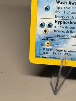 Pokemon TCG Card - Light Vaporeon 52/105 Neo Destiny Uncommon Vintage - LP+ - Image 5
