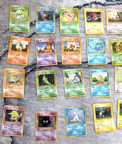 Pokemon Japanese Expansion Pack Lot – 30 Cards – No Holos – Vintage - Image 2