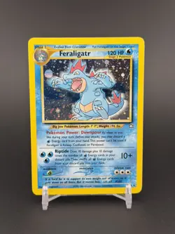Feraligatr 5/111 Neo Genesis Holo NM Near Mint Vintage Pokemon TCG - Image 1