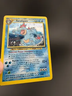Feraligatr 5/111 Neo Genesis Holo NM Near Mint Vintage Pokemon TCG - Image 4
