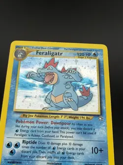 Feraligatr 5/111 Neo Genesis Holo NM Near Mint Vintage Pokemon TCG - Image 5