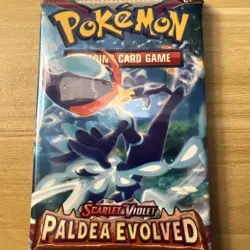 Pokemon Scarlet & Violet PALDEA EVOLVED Booster Pack Random Art SLEEVED - Image 3