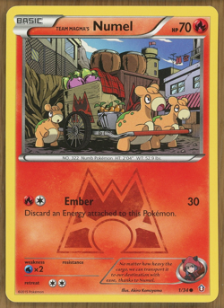 Team Magma's Numel 1/34 ~ Double Crisis ~ Near Mint!! - Image 1
