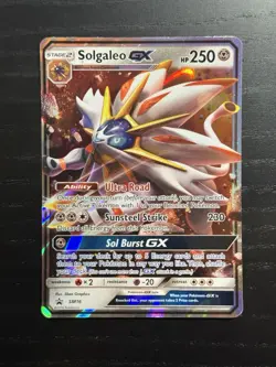 Pokemon TCG Solgaleo GX SM16 Ultra Rare Black Star Promo - Image 1