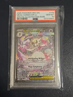 2025 POKEMON MEG SPECIAL ILLUSTRATION RARE #178 MEGA GARDEVOIR EX PSA 10 - Image 1