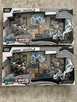 Pokemon Unova Heavy Hitters Premium Collection 2 Sealed Boxes, Promo, Booster - Image 1