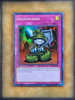 Yugioh Graverobber PSV-EN008 Super Rare 25th Anniversary NM - Image 1