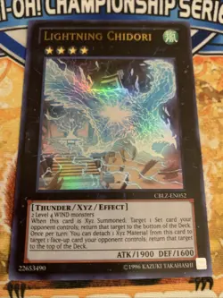 Yugioh Lightning Chidori CBLZ-EN052 NM - Image 1