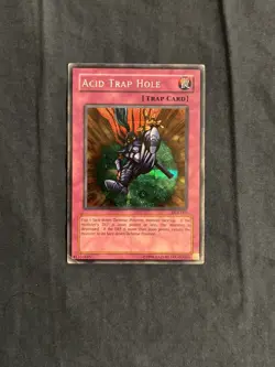 Acid Trap Hole Dark Duel Stories DDS-005 Yu-Gi-Oh! Video Game Promotional LP/MP - Image 1