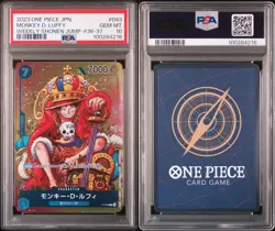 One Piece 2024 JPN Monkey D. Luffy #043 PSA 10 Gem Mint - Image 4