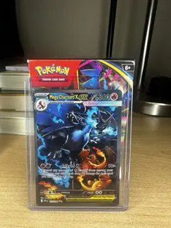 Mega Charizard X EX SIR English 125/094 Phantasmal Flames Mint Card - Image 1