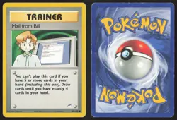 Pokemon TCG | Mail from Bill 105/105 | Common | Neo Destiny | Moderately Played - Image 1