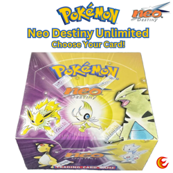 Pokemon Neo Destiny Unlimited - Choose Your Card - LP/NM 2002 WoTC - Image 1