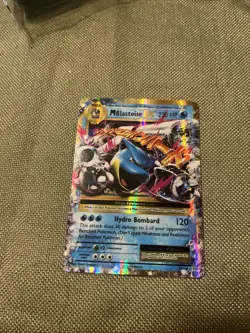 2016 Pokemon TCG M Blastoise EX #22/108 XY Evolutions Holo Ultra Rare LP Pokemon - Image 1