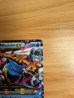 2016 Pokemon TCG M Blastoise EX #22/108 XY Evolutions Holo Ultra Rare LP Pokemon - Image 4