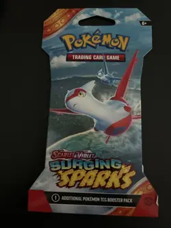 VERY HEAVY - 31.82g - Pokemon Surging Sparks Sleeved Booster Pack - SEALED! - Image 2