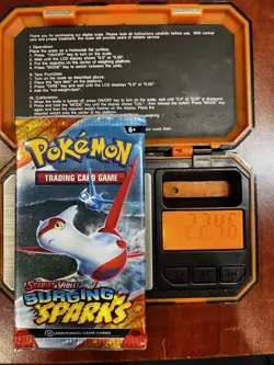 VERY HEAVY! 22.46g Surging Sparks Pokemon TCG Booster Pack - Image 1