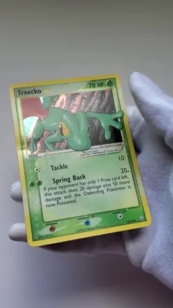 2004 Pokemon Ex Team Rocket Returns Gold Star Treecko 109/109 - Image 2