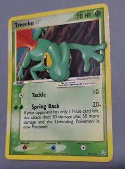 2004 Pokemon Ex Team Rocket Returns Gold Star Treecko 109/109 - Image 3