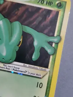 2004 Pokemon Ex Team Rocket Returns Gold Star Treecko 109/109 - Image 5