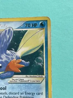 Pokemon Mudkip Gold Star EX Team Rocket Returns Holo Rare #107 - Image 5